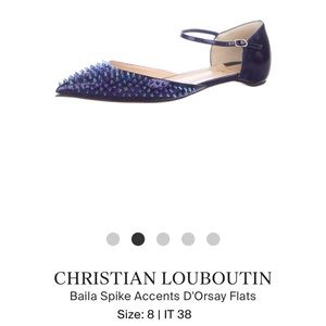 Christian Louboutin shoe. Size 38. EUC